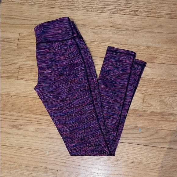 Ideology Pink and Purple Leggings - Picture 1 of 4
